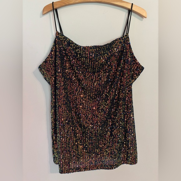 Porter Collective Tops - Porter Collective sequined tank top